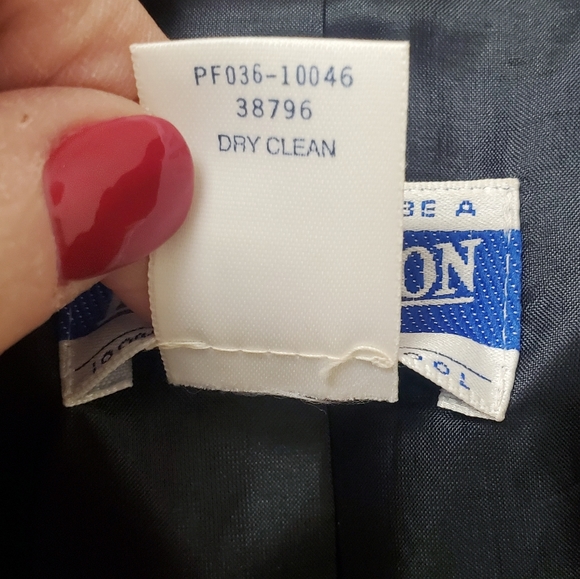 Vintage Pendleton 100% Wool Petite Plaid Blazer - Picture 7 of 9